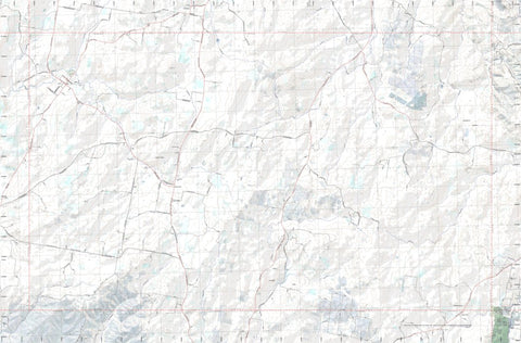 Getlost Map 8730-1S Hobbys Yards NSW Topographic Map V15 1:25,000