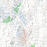 Getlost Map 8725-4S Cooma NSW Topographic Map V15 1:25,000