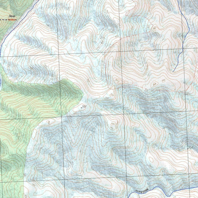 Getlost Map 9340-2N Pretty Gully NSW Topographic Map V15 1:25,000