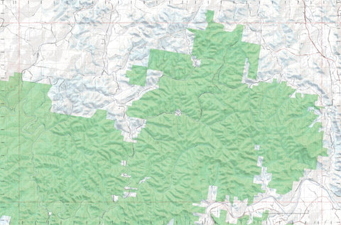 Getlost Map 8933-2N Gungal NSW Topographic Map V15 1:25,000