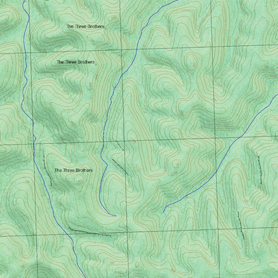 Getlost Map 8933-2N Gungal NSW Topographic Map V15 1:25,000