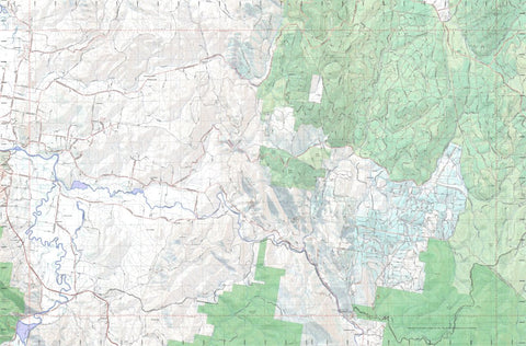 Getlost Map 8527-2N Lacmalac NSW Topographic Map V15 1:25,000