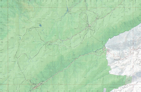Getlost Map 8525-2S Perisher Valley NSW Topographic Map V15 1:25,000