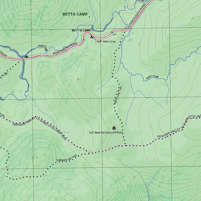 Getlost Map 8525-2S Perisher Valley NSW Topographic Map V15 1:25,000