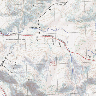 Getlost Map 9339-4N Tenterfield NSW Topographic Map V15 1:25,000