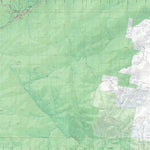 Getlost Map 8524-1N Chimneys Ridge NSW Topographic Map V15 1:25,000