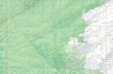 Getlost Map 8524-1N Chimneys Ridge NSW Topographic Map V15 1:25,000