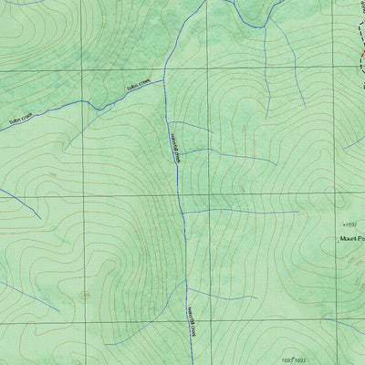 Getlost Map 8524-1N Chimneys Ridge NSW Topographic Map V15 1:25,000