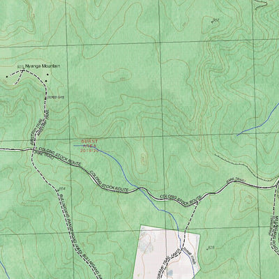 Getlost Map 8929-4S Bindook NSW Topographic Map V15 1:25,000