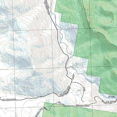 Getlost Map 8932-4N Talooby NSW Topographic Map V15 1:25,000