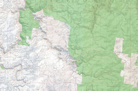 Getlost Map 8927-4N Nerriga NSW Topographic Map V15 1:25,000
