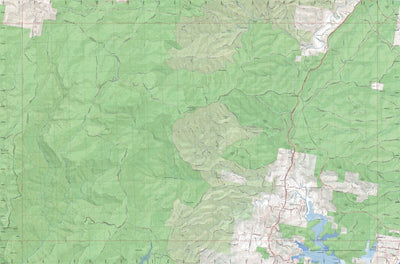 Getlost Map 8927-1S Tianjara NSW Topographic Map V15 1:25,000