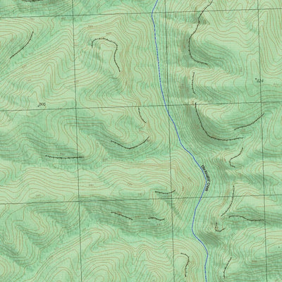 Getlost Map 8932-1S Mount Pomany NSW Topographic Map V15 1:25,000