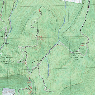 Getlost Map 8931-4N Glen Alice NSW Topographic Map V15 1:25,000