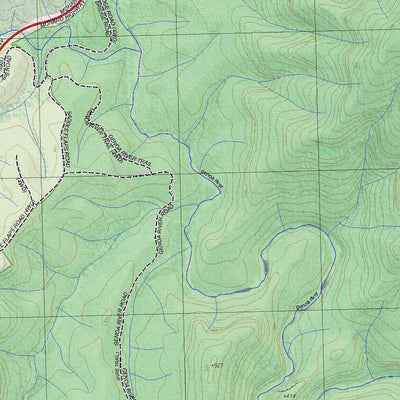 Getlost Map 8723-1S Nungatta NSW Topographic Map V15 1:25,000