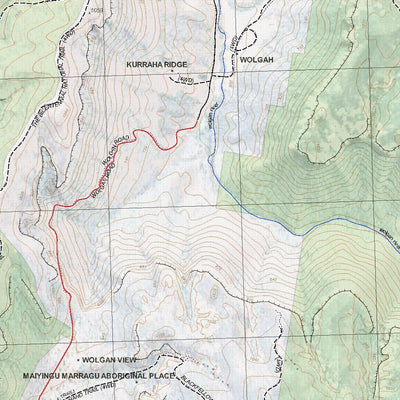 Getlost Map 8931-3N Cullen Bullen NSW Topographic Map V15 1:25,000