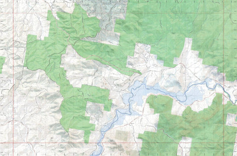 Getlost Map 8326-2S Home Flat NSW Topographic Map V15 1:25,000
