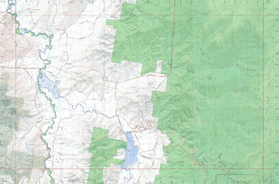 Getlost Map 8525-4S Swampy Plain NSW Topographic Map V15 1:25,000