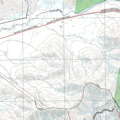 Getlost Map 8525-4S Swampy Plain NSW Topographic Map V15 1:25,000