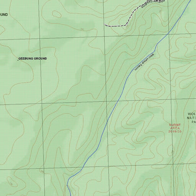 Getlost Map 8931-1N Gospers Mountain NSW Topographic Map V15 1:25,000