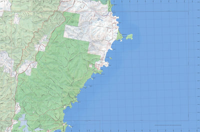 Getlost Map 8926-1N Kioloa NSW Topographic Map V15 1:25,000