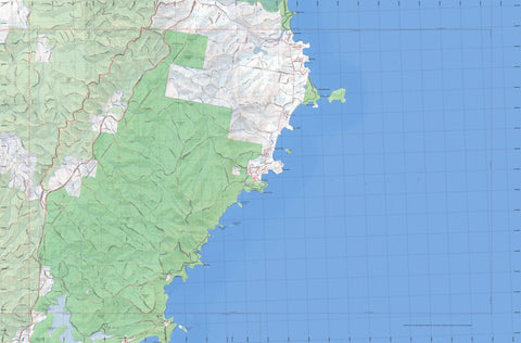 Getlost Map 8926-1N Kioloa NSW Topographic Map V15 1:25,000