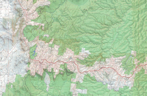 Getlost Map 8930-1S Katoomba NSW Topographic Map V15 1:25,000