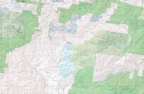 Getlost Map 8526-3S Tooma NSW Topographic Map V15 1:25,000
