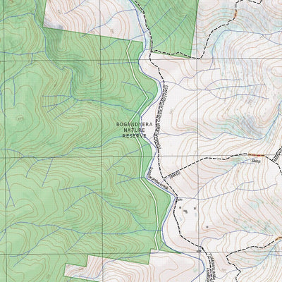 Getlost Map 8526-3S Tooma NSW Topographic Map V15 1:25,000