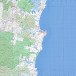 Getlost Map 8925-3S Bermagui NSW Topographic Map V15 1:25,000