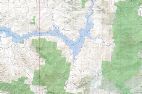 Getlost Map 8325-1N Wymah NSW Topographic Map V15 1:25,000