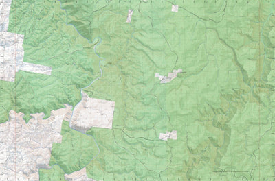 Getlost Map 8928-3S Touga NSW Topographic Map V15 1:25,000