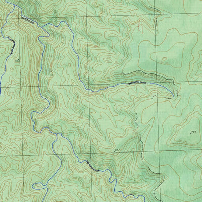 Getlost Map 8928-3S Touga NSW Topographic Map V15 1:25,000