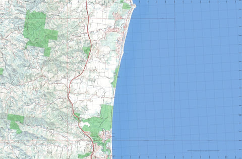 Getlost Map 9641-3S Pottsville NSW Topographic Map V15 1:25,000