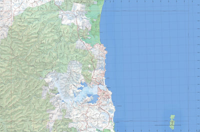 Getlost Map 8925-4S Narooma NSW Topographic Map V15 1:25,000