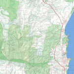 Getlost Map 9537-4N Woolgoolga NSW Topographic Map V15 1:25,000
