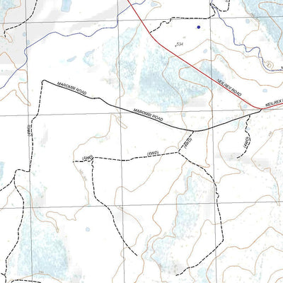 Getlost Map 8834-3N Coolah NSW Topographic Map V15 1:25,000