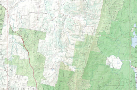 Getlost Map 9538-3N Pillar Valley NSW Topographic Map V15 1:25,000