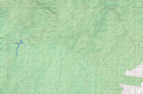Getlost Map 8525-1N Toolong Range NSW Topographic Map V15 1:25,000
