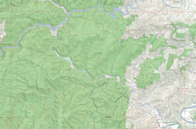 Getlost Map 8928-2N Burrier NSW Topographic Map V15 1:25,000