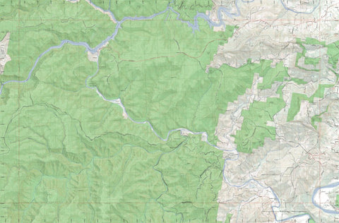 Getlost Map 8928-2N Burrier NSW Topographic Map V15 1:25,000