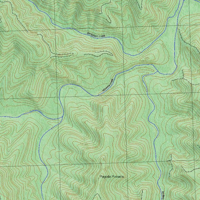 Getlost Map 8928-2N Burrier NSW Topographic Map V15 1:25,000
