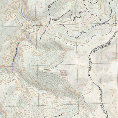 Getlost Map 8927-1N Sassafras NSW Topographic Map V15 1:25,000