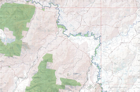 Getlost Map 8425-1N Tintaldra NSW Topographic Map V15 1:25,000
