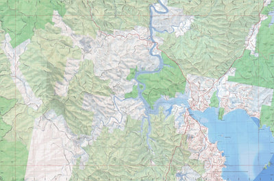 Getlost Map 8926-4S Nelligen NSW Topographic Map V15 1:25,000