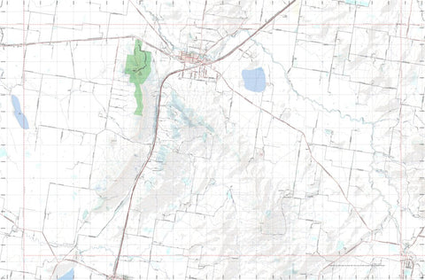 Getlost Map 8327-3N The Rock NSW Topographic Map V15 1:25,000