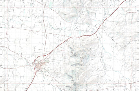 Getlost Map 8326-1S Holbrook NSW Topographic Map V15 1:25,000
