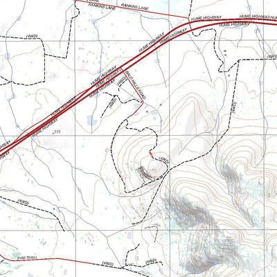 Getlost Map 8326-1S Holbrook NSW Topographic Map V15 1:25,000