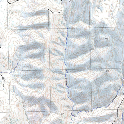 Getlost Map 8831-4S Wattle Flat NSW Topographic Map V15 1:25,000