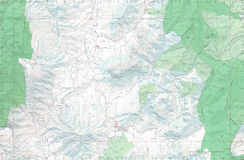 Getlost Map 9440-4S Bonalbo NSW Topographic Map V15 1:25,000